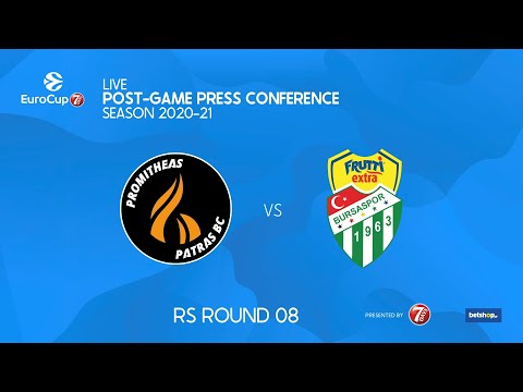 Press Conference Promitheas Patras - Frutti Extra Bursaspor