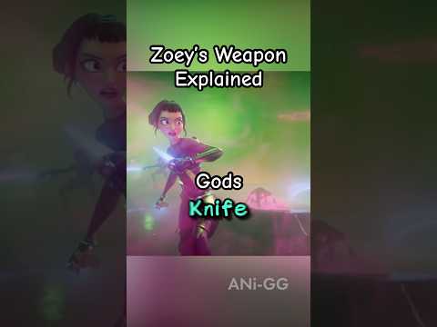 Zoey’s Weapon is Harmless #kpopdemonhunters #huntrix #zoey #sajaboys