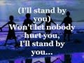 I'LL STAND BY YOU (Lyrics) - THE PRETENDERS