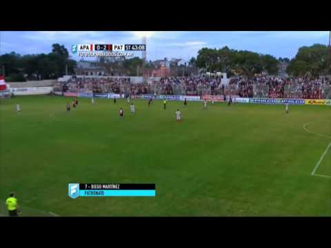 Gol de Martínez. Atl. Paraná 0 Patronato 2.Fecha 21.Torneo Primera B Nacional.Fútbol Para Todos