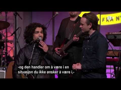 Chris Medina on Season Finale of "Torsdag kveld fra Nydalen" at TV2 studio Nydalen. SNL of Norway