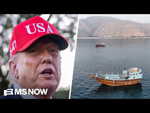 U.S. and Iran exchange strikes after ship struck in Strait of Hormuz amid peace talks