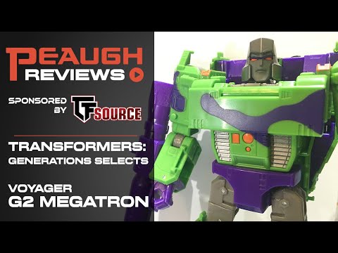 Video Review: Transformers Generations Selects - Voyager G2 MEGATRON
