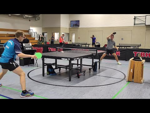 13. Tischtennisturnier "MitMenschen" bis 1750TTR - Viertelfinale - Robin Halicki vs. David Willhardt