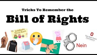Tricks To Remember the Bill of Rights