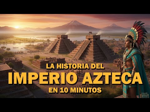 ✅ Resumen el IMPERIO AZTECA en 10 minutos | La historia del mayor imperio de MESOAMÉRICA