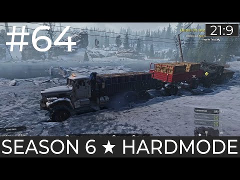S06 Hardmode #64 - Falscher Ort, Falsche Zeit (Maine, USA) ★ Snowrunner Deutsch