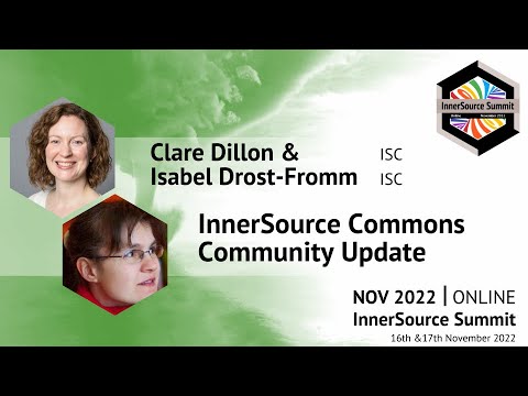 Address by Isabel Drost-Fromm, ISC President and Clare Dillon, ISC Executive Director - IS Summit 22