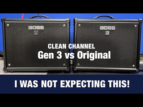 KATANA COMPARISON - Gen 3 vs original. The difference was astounding.