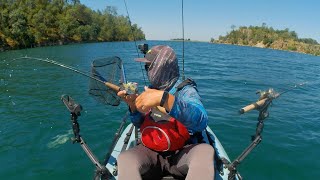 Early Summer Kayak Trout Fishing Lake Camanche (Finally Open Kinda...)