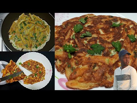 Chips Mayai recipe || Eggs Omelette || Egg omelette made with chips || How to cook chips mayai