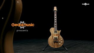 Download lagu New Jersey Select Electric Guitar by Gear4music, Spalted Maple | Gear4music demo mp3