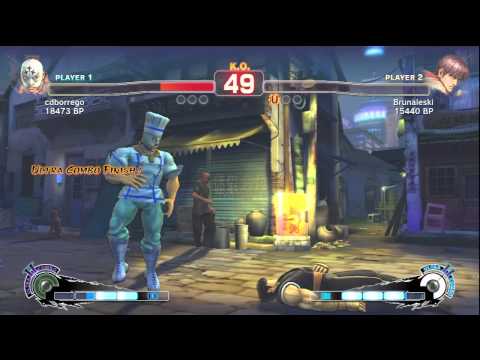 SSF4: cdborrego (El Fuerte) VS Brunaleski (Guy)