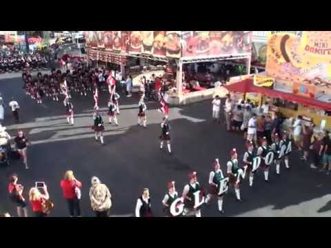 Glendora HS Tartan Band & Pageantry - Scotland the Brave - 2014 Los Angeles County Fair