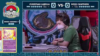 【Day2R7】Ross Cawthon Vs Christian Labella【ポケカWCS2022/ポケカ世界大会 】