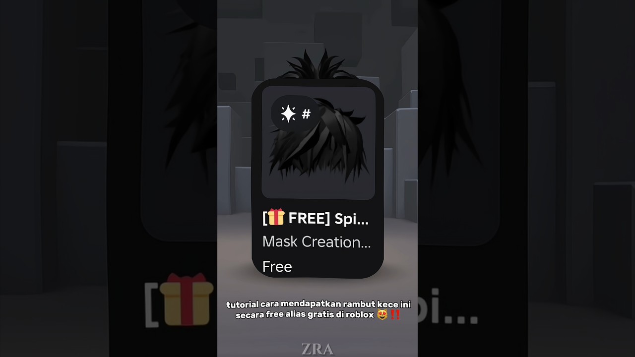 tutorial free hair 😻‼️ #roblox #robloxedit #fyp #4urpage #robloxfyp #bismillahviewersnaik