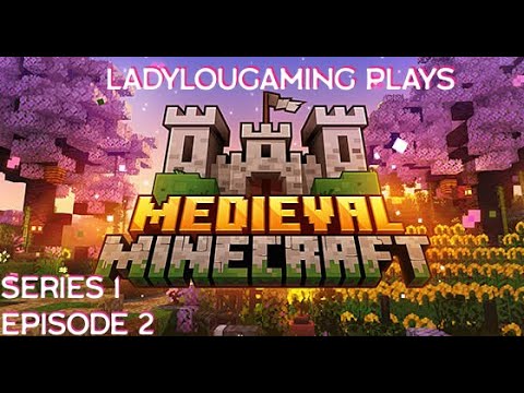 Uncover Epic Treasures in Medieval Minecraft | LadyLouGaming S1 E2