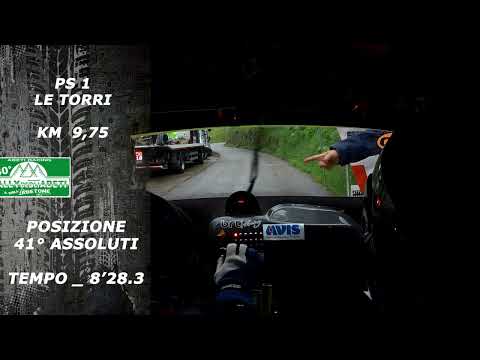 40° Rally degli Abeti   Corsini   Pagliai   Ps 1