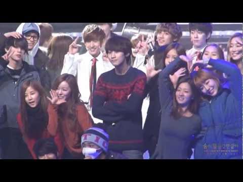 111223 Music Bank Dry Rehearsal - Jin Young