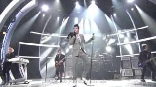 So You Think You Can Dance - Adam Lambert sings "Whataya Want From Me" (English Subtitles) - HD