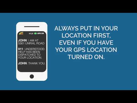 Psa January 2018 Text 911