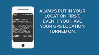 PSA January 2018 - Text 911