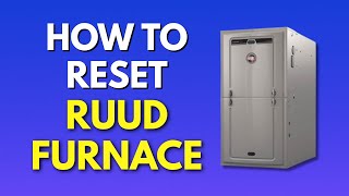 NEW! How To Reset Ruud Furnace (2025) 🔥 | Quick Troubleshooting & Reset Guide!