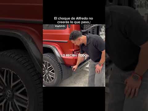 alfredo tuvo un choque inespera#alfredovalenzuela #lamborghini #supercars #millonarios #autosdelujo