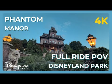 PHANTOM MANOR [FULL RIDE POV] (4K) | Disneyland Park | Disneyland Paris