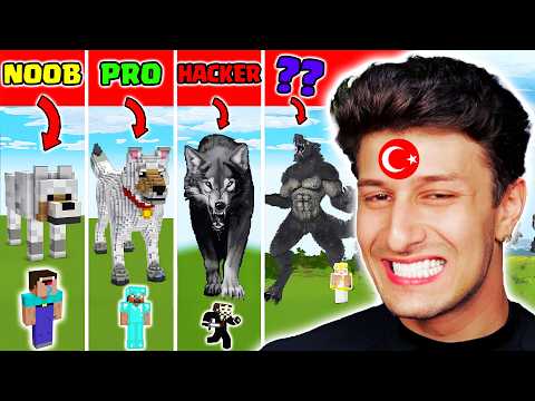 BEST TURKISH HOUSE CONTEST 🐺 NOOB vs PRO vs HACKER vs ?????