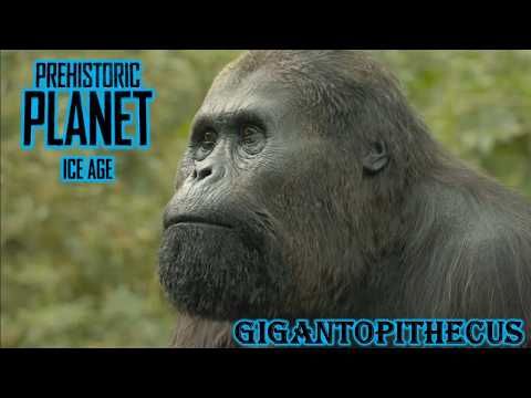 prehistoric Planet Ice age gigantopithecus screen time