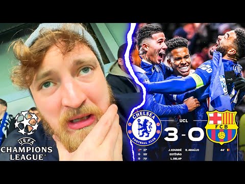 Chelsea vs. FC Barcelona - UCL Stadionvlog 😱😭 | WIR WERDEN AUSEINANDER GENOMMEN | ViscaBarca