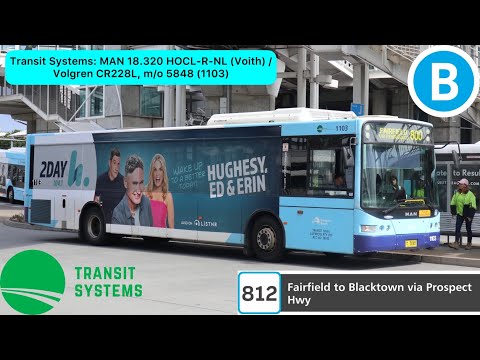 Transit Systems: MAN 18.320 HOCL-R-NL (Voith) / Volgren CR228L, m/o 5848 (1103)