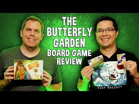 Review of The Butterfly Garden - Nature-Themed Board Game by Steve Finn