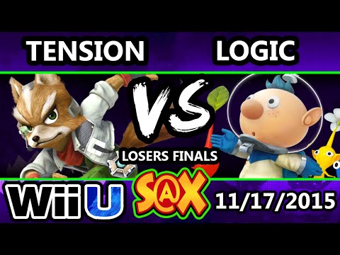 S@X 124 - VGBC | Logic (Olimar) Vs. ARC | Tension (Fox) SSB4 Losers Finals - Smash Wii U - Smash 4