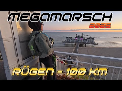 Sun, cold, pure joy. 100km at the Megamarsch Rügen 2025 #extremehiking