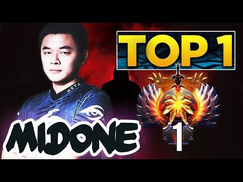 MIDONE back to TOP 1 MMR - New Immortal Medal, New Season Dota 2