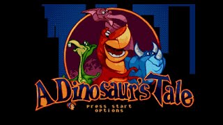 We're Back! A Dinosaur's Tale (Sega Genesis / Sega Mega Drive) Longplay Walkthrough (2160p 4K)