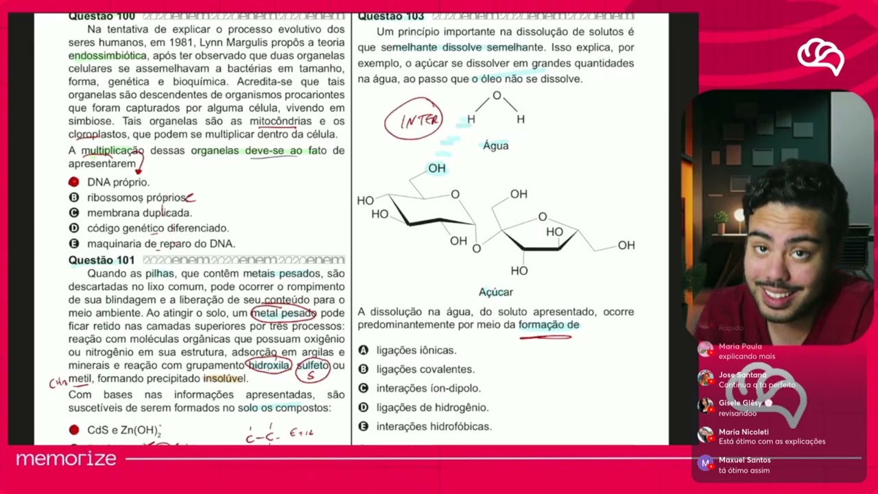 Resolução em Vídeo — Questão 103 ENEM 2020 PPL