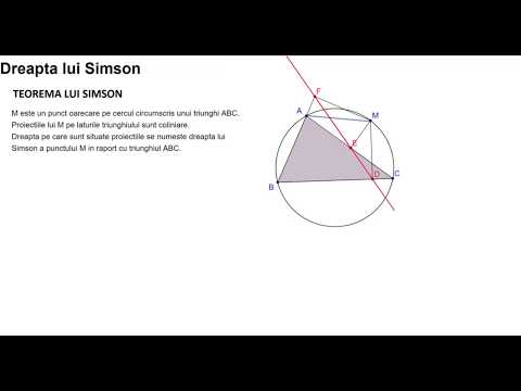 Teorema lui Simson