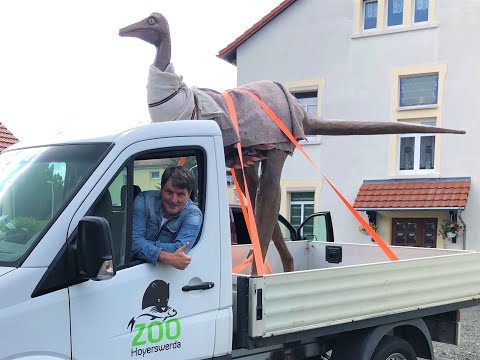 Ein Dino geht auf Reise