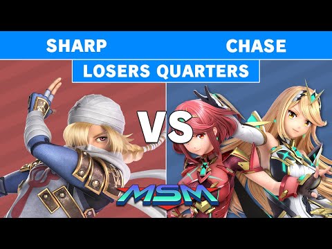 MSM Online 50 - Sharp (Sheik) Vs. Chase (Mythra/Pyra) - Losers Quarters