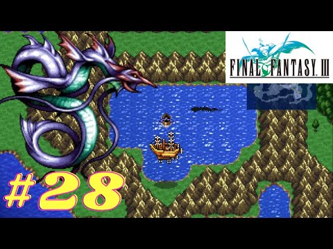 Final Fantasy 3 - #28. Leviathan (Lake Dohr) | Pixel Remaster | Gameplay Walkthrough | Steam, PC