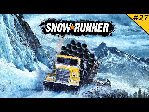 SnowRunner - Part 27 (Drilling Supplies, Fire in a Barrel & Oil Delivery Contracts)