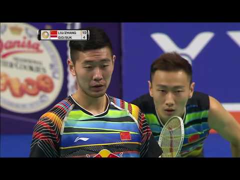 Danisa Denmark Open 2017 | Badminton F M4-MD | Liu/Zhang vs Gid/Suk