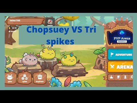 Tri spikes team Gameplay (napa sarap kay Hazel) VS Chopsuey SHN