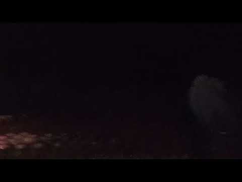 Avião passando em Trairi CE a noite (Cessna Citation II)