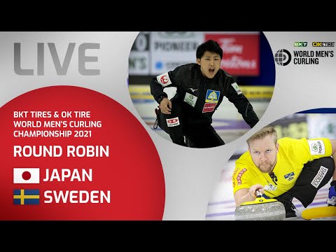 Japan v Sweden - Round Robin - World Men's Curling Championship 2021