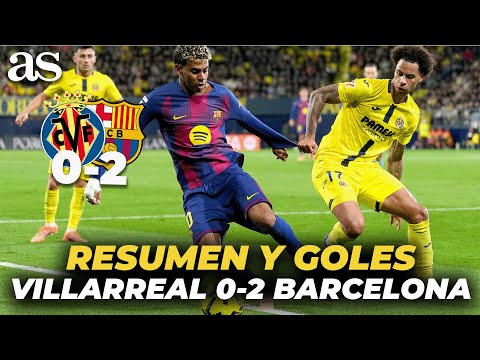 RESUMEN Y GOLES del VILLARREAL 0-2 FC BARCELONA: EL BARÇA, LÍDER DE INVIERNO | Carrusel Deportivo