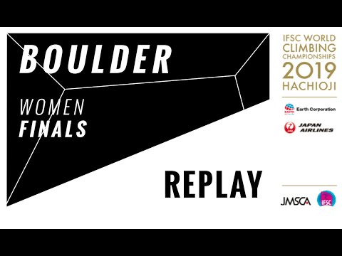 IFSC Climbing World Championships Hachioji 2019 || Women's final